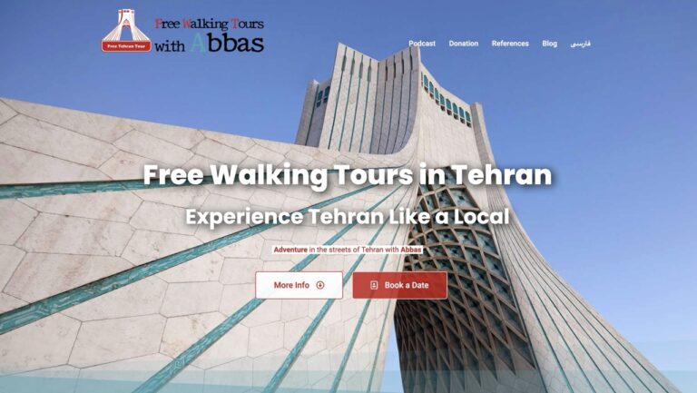 Tehran Walking Tour Project